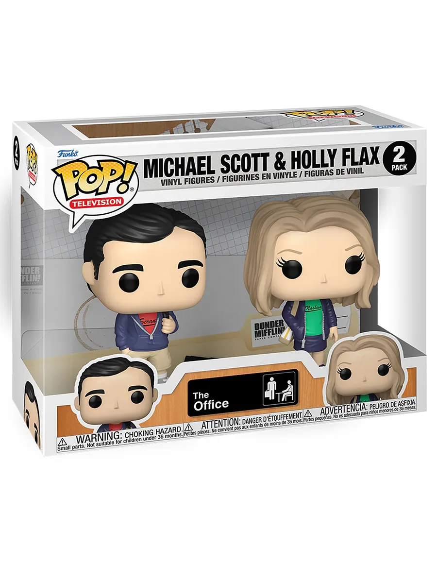 Фигурка Funko POP! Office S9 Michael Scott & Holly Flax 2PK