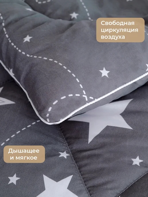 Спаленка Oдеяло 1,5 спальное зимнее всесезонное овечья шерсть, вариант, фото 2