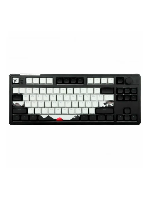 be quiet! be quiet! Dark Mount Black RGB Wired Silent Tactile Nordic QWERTY Gaming Keyboard