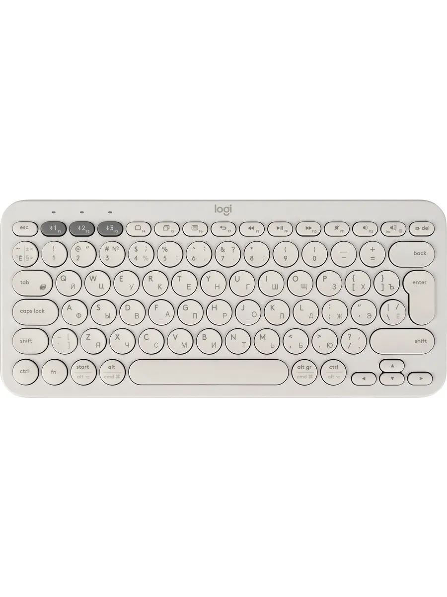 Клавиатура K380 белый беспроводная BT (920-009589) LOGITECH 476440366 купить в интернет‑магазине Wildberries