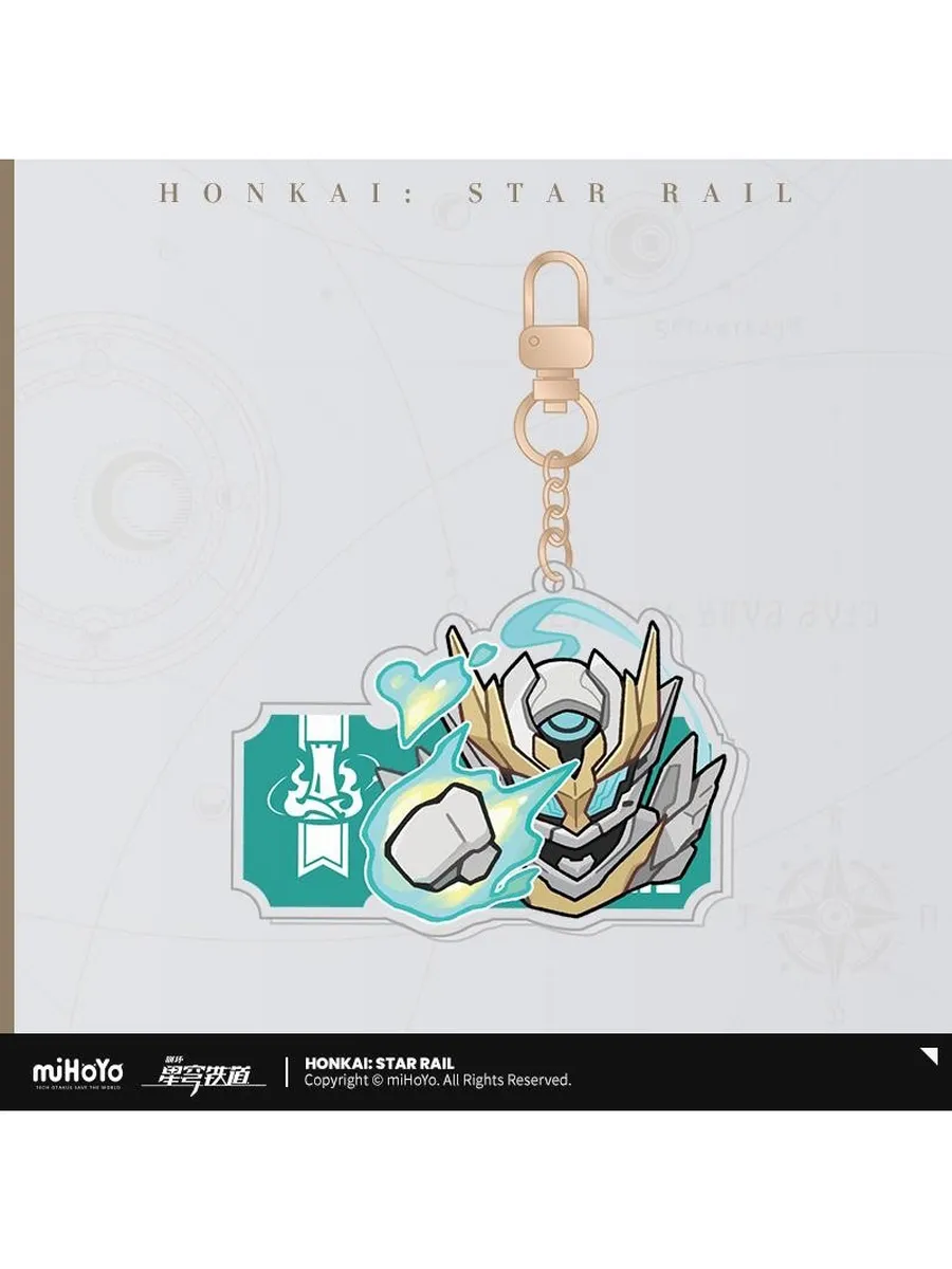 Брелок Honkai Сэм Sam Pam exhibition hall 35463
