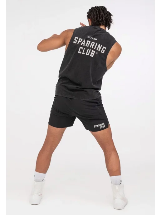 Boxraw Майка спортивная Sparring Club, черный, фото 5