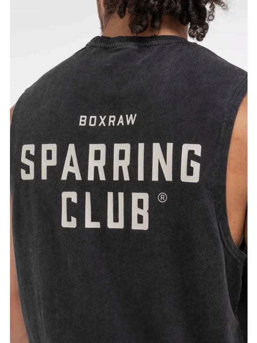Boxraw Майка спортивная Sparring Club, черный, фото 7