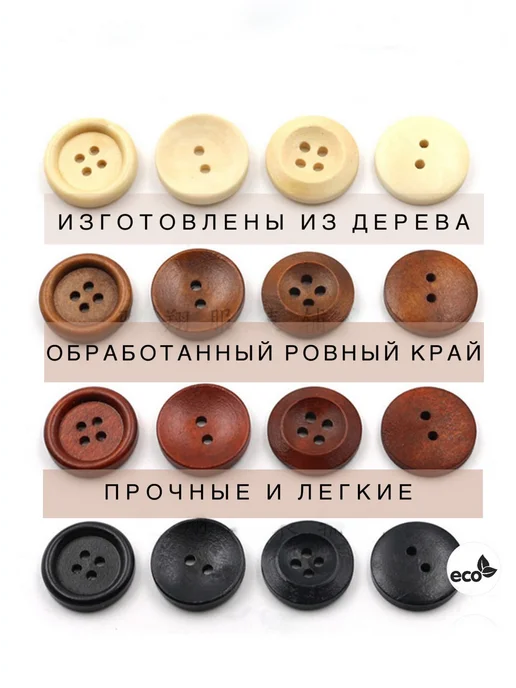 ПУГО ШТРИХ Пуговицы декоративные, желтый, фото 2