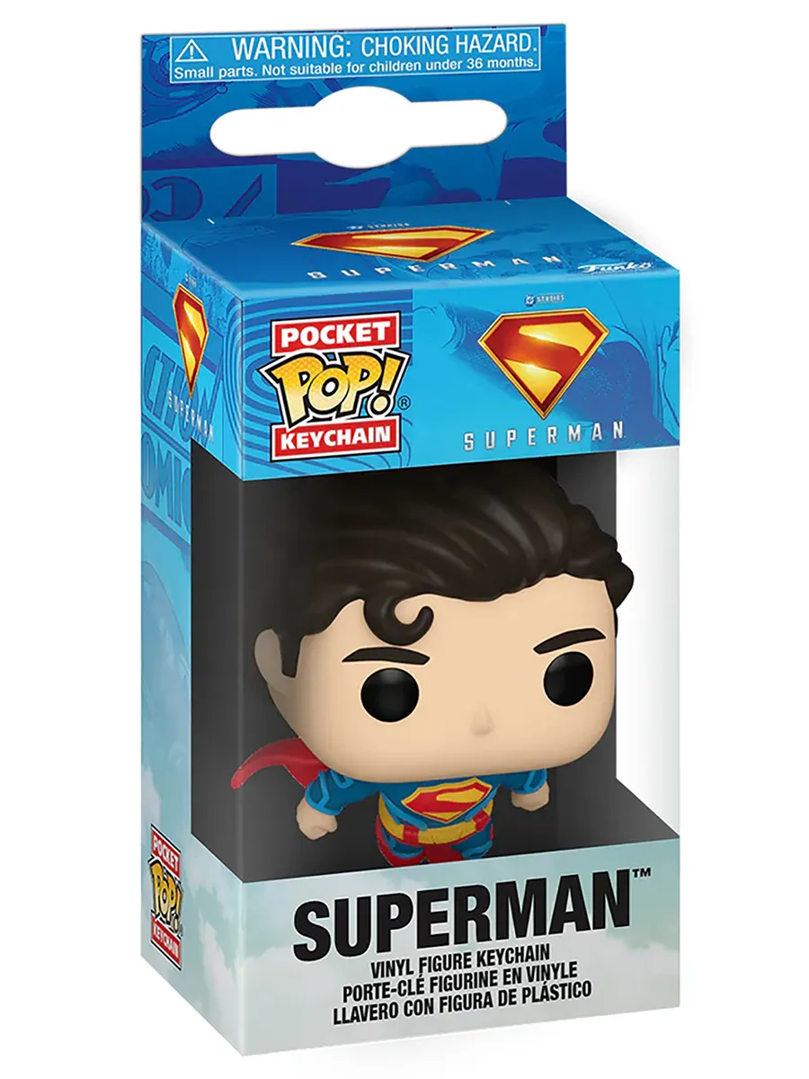 Брелок Funko Pocket POP! DC Superman 2025 Superman 85647 Брелок Funko Pocket POP! DC Superman 2025 Superman 85647
