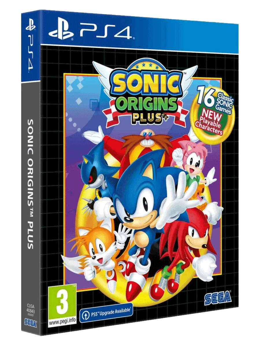 Sonic Origins Plus / PS4 (Русские субтитры)