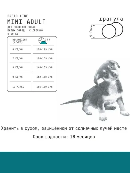 Сухой корм AJO Dog Малых для собак, взрослые, мелкие, 2 кг, фото 6