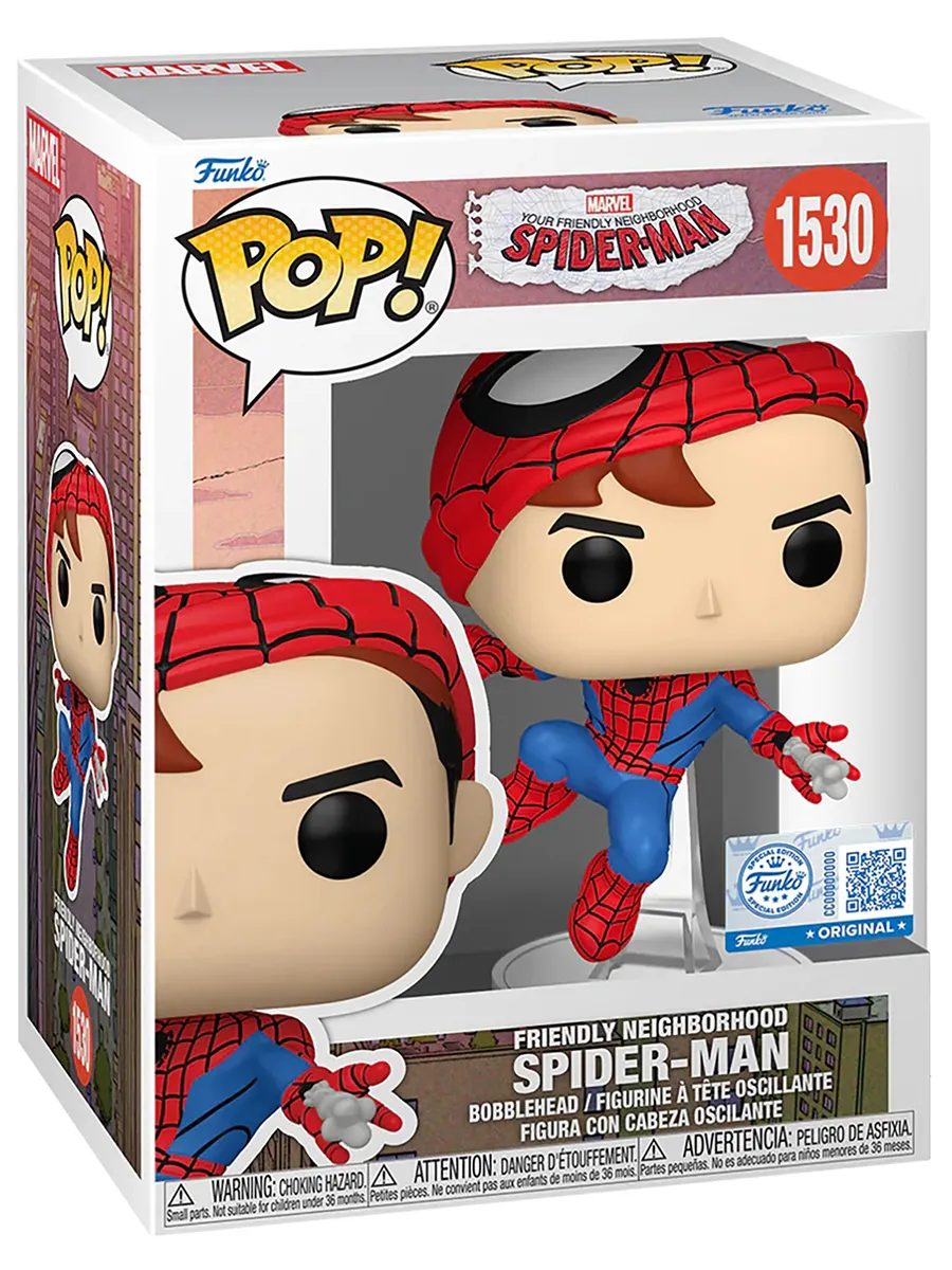 Фигурка Funko POP! Bobble Marvel FNSM Spider-Man