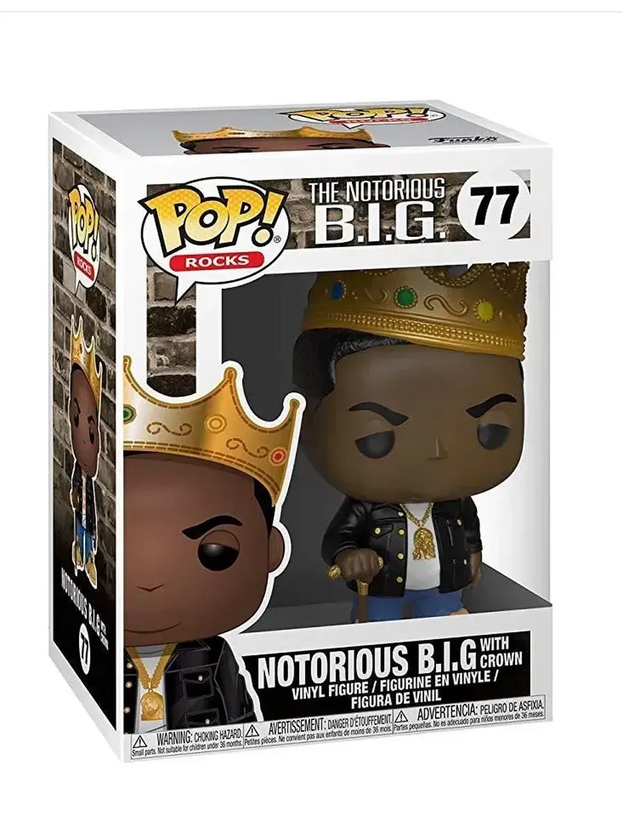 Фигурка Funko POP! Rocks Notorious B.I.G. with Crown