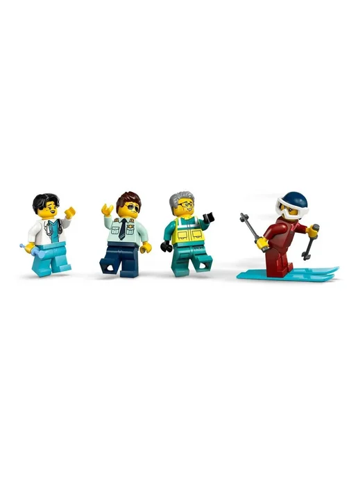 LEGO Конструктор City 60465 Самолет санитарной авиации, белый, фото 5