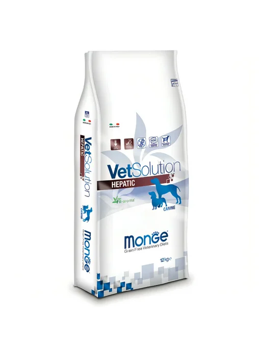 Сухой корм MONGE Vetsolution Hepatic для собак, 12 кг, фото 7