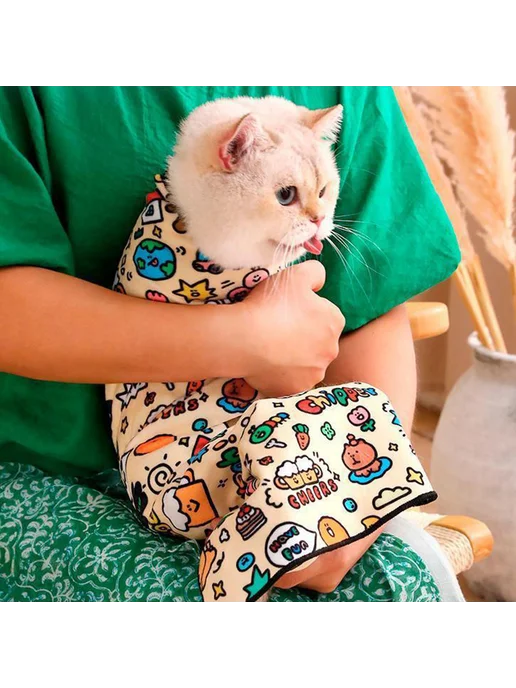 Успокаивающий бандаж для стрижки кошек, вариант, фото 3