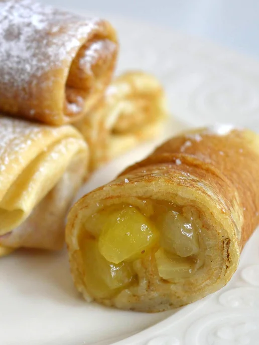 Мясной Дворик Халяль Блинчики с яблоком и корицей, 350г «МД Халяль», 350 г, фото 2