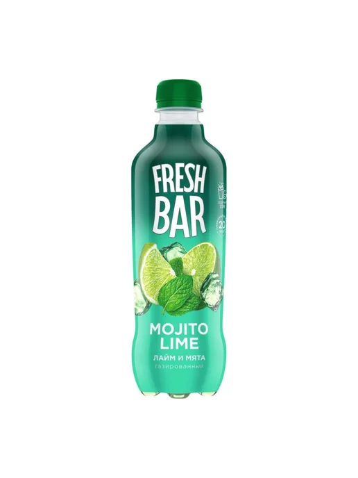 Fresh Bar СУПЕРМИКС газированный напиток, 14 вкусов по 0,48л, 480 мл, фото 3