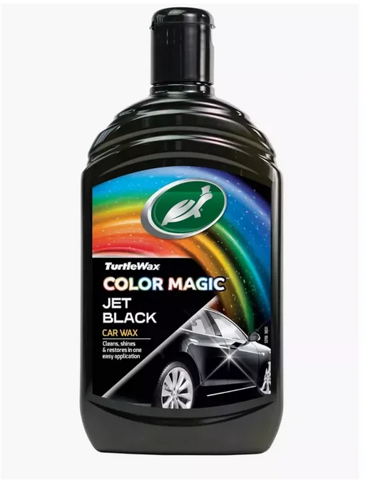 TURTLE WAX Полироль для кузова и пластик автомобиля черный BLACK Wax, черный, фото 6