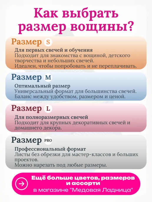 Медовая Ладница Натуральная вощина 20х13см для изготовления свечей, набор, 20x13 см, фото 3