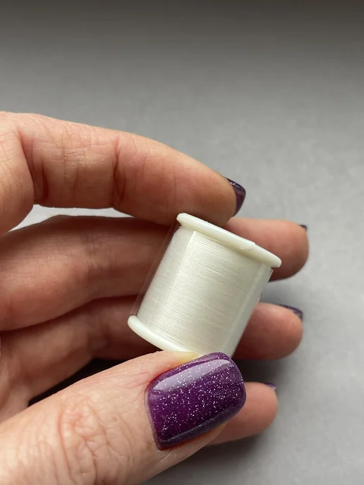 miyuki Нить для бисера Миюки Beading Thread, 50 метров, кремовый 02, 50 м, фото 2