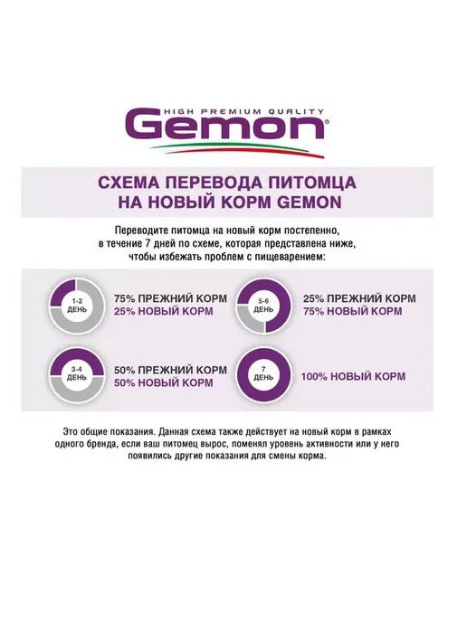 Сухой корм Gemon для собак, взрослые, мелкие, курица, 3 кг, фото 5