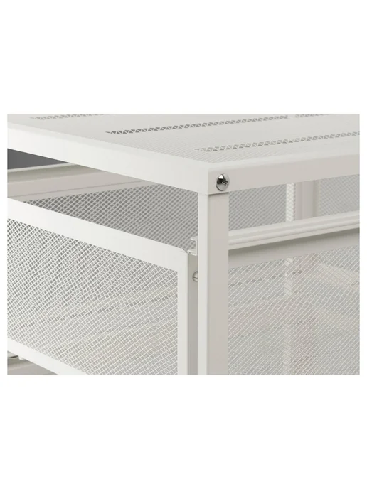 IKEA LENNART Тумба с ящиками белая, (00384946), белый, фото 2