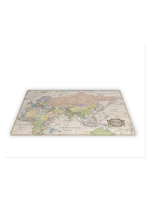 АГТ Геоцентр Подтарельник с картой Евразии 30x45 см (сувенир) - 2 шт, 30x45 см, 2 шт, фото 2