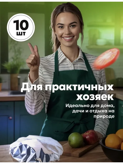 Фольгированные пакеты на резинке, серый, фото 6