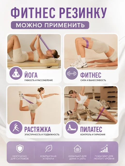 Фитнес резинки, вариант, фото 5