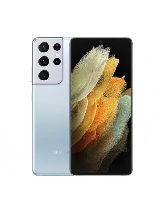 Смартфон Samsung S21 Ultra 12/512 ГБ, серебристый, фото 3