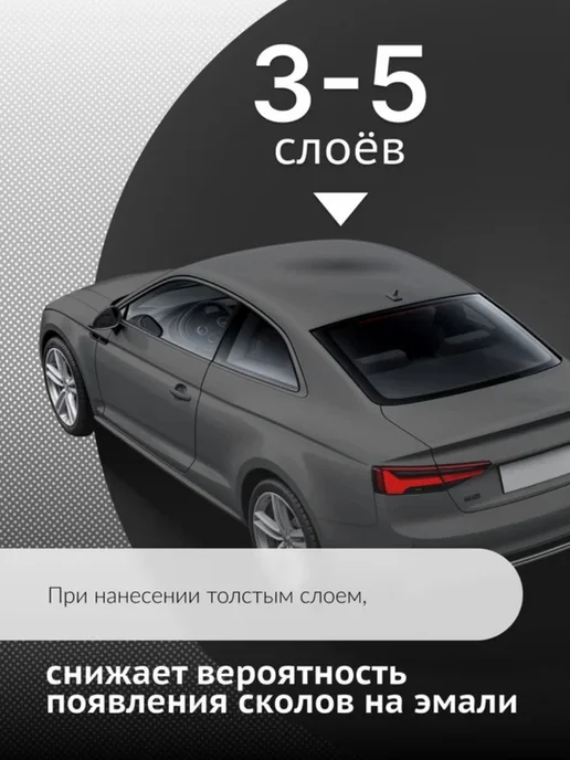 KUDO Грунт-наполнитель акриловый 1К, 520 мл, 520 мл, серый, фото 3
