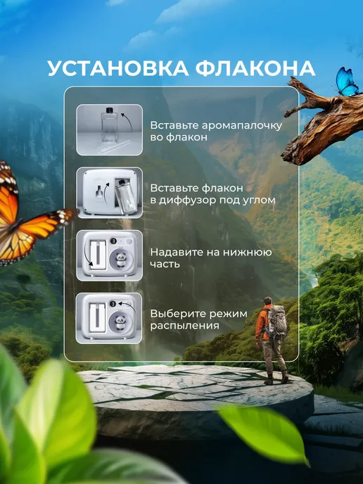 Lukyhome Аромажидкость, ароматы для дома, белый, фото 5