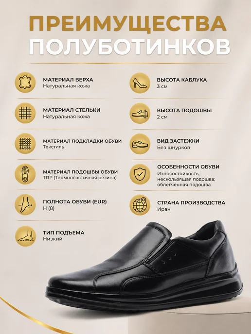 ILEMMODA Полуботинки из натуральной кожи, черный, фото 2