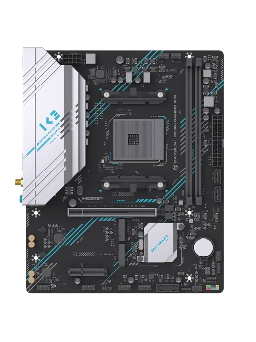 Maxsun Материнская плата B550M Gaming WiFi AM4 AMD B550 mATX RTL, Gaming WiFi AM4 AMD, фото 2