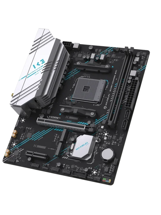 Maxsun Материнская плата B550M Gaming WiFi AM4 AMD B550 mATX RTL, Gaming WiFi AM4 AMD, фото 4