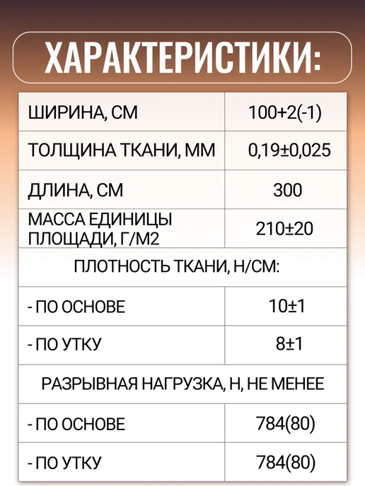 Суперпласт Огнеупорная базальтовая ткань ТБК-100 3 п.м, коричневый, фото 4