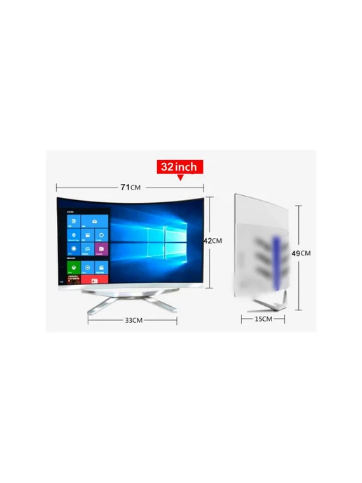 rus win 32" Моноблок i5 4590 8G 128GB，русская системa, 8 г, 128 ГБ, фото 2