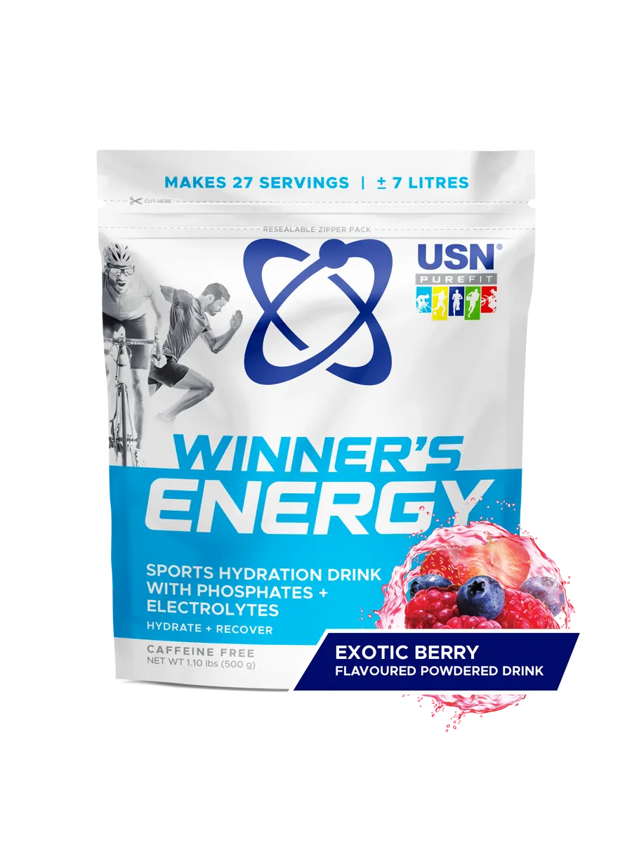 Winner's EnerG Изотоник 500 г экзотическая ягода