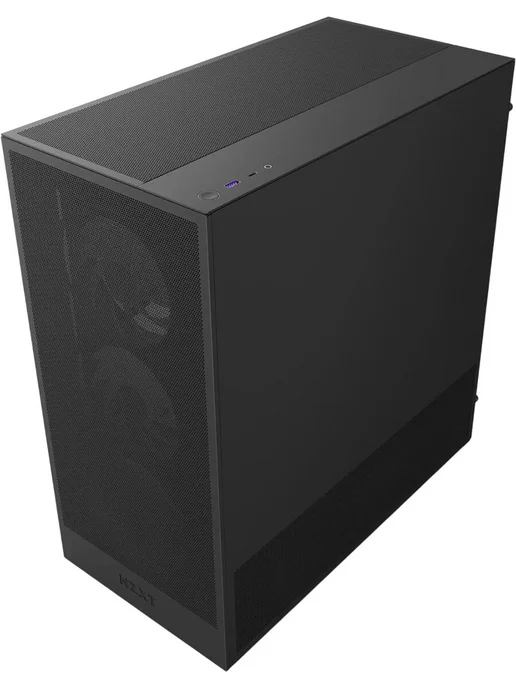 NZXT Корпус компьютерный H5 Flow RGB без блока питания, черный, фото 5