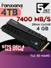 SSD M2 4tb NVME твердотельный накопитель S770 PCI-E 4.0 FANXIANG 481382754 купить за 36 294 ₽ в интернет‑магазине Wildberries