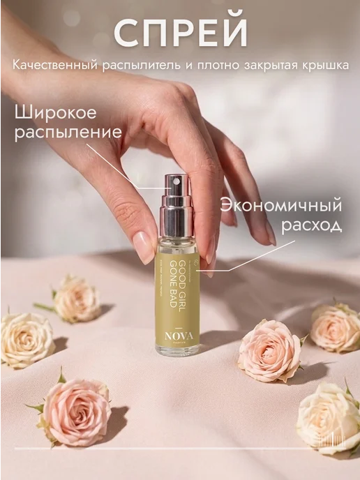 Nova Parfum Good Girl Gone Bad духи 12 мл, 12 мл, фото 5