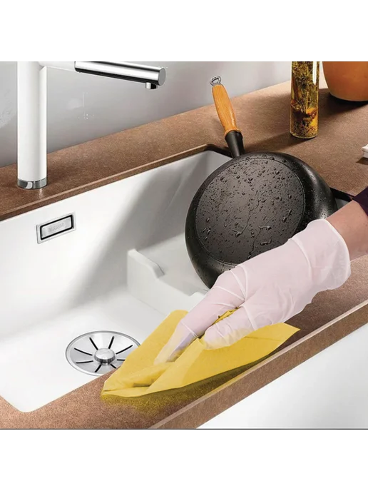 LAIMA Салфетки универсальные MEGA, 30х38 см, шт, 90 г м2, 30x38 см, 90 г, фото 6