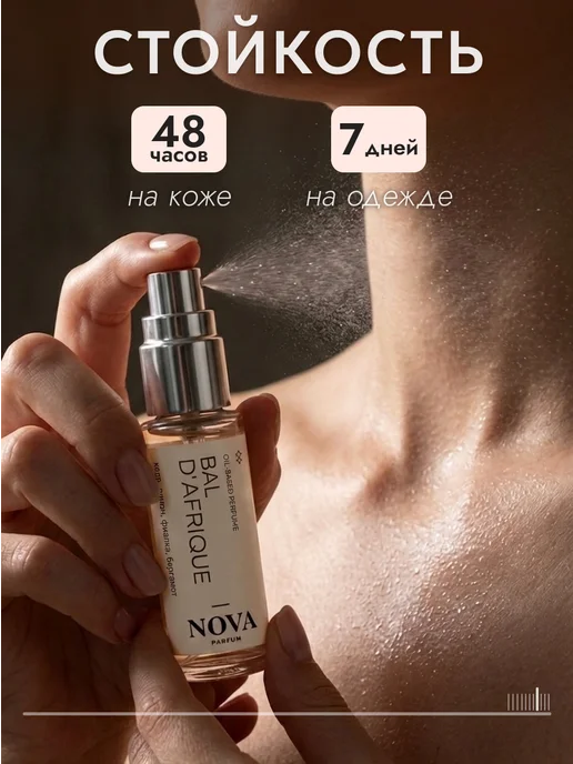 Nova Parfum Bal d'Afrique духи 12 мл, 12 мл, фото 8