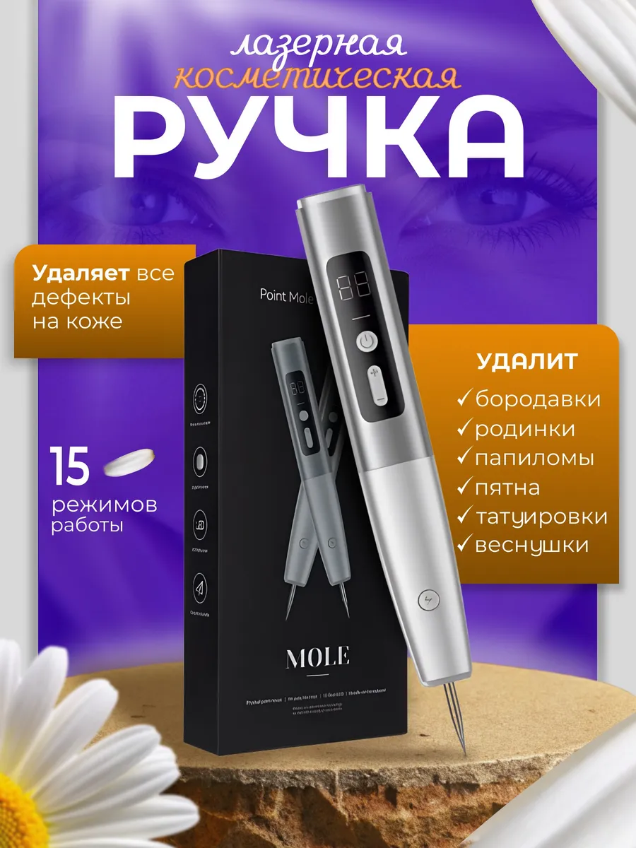 Коагулятор от бородавок и папиллом лазерная ручка