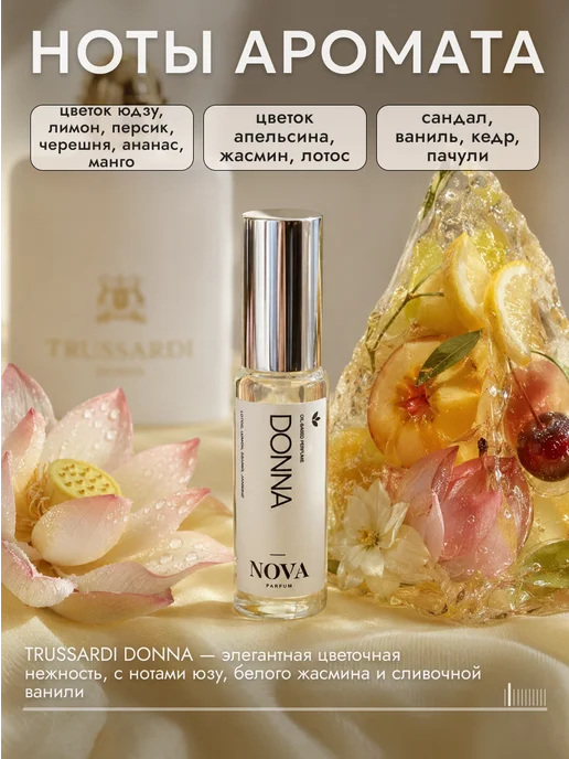 Nova Parfum Donna TRUSSARDI духи 12 мл, 12 мл, фото 2
