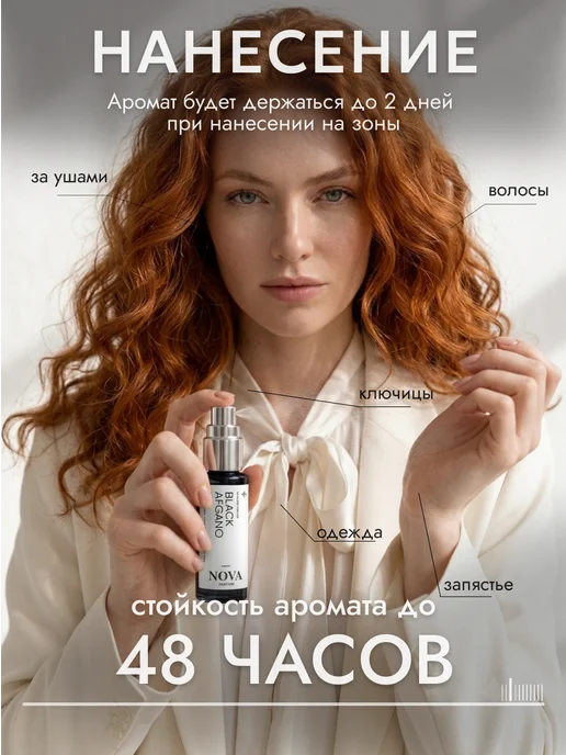 Nova Parfum Black Afgano духи 12 мл, 12 мл, фото 3