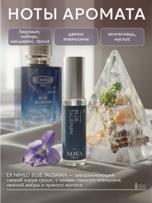 Nova Parfum Blue Talisman духи 12 мл, 12 мл, фото 2