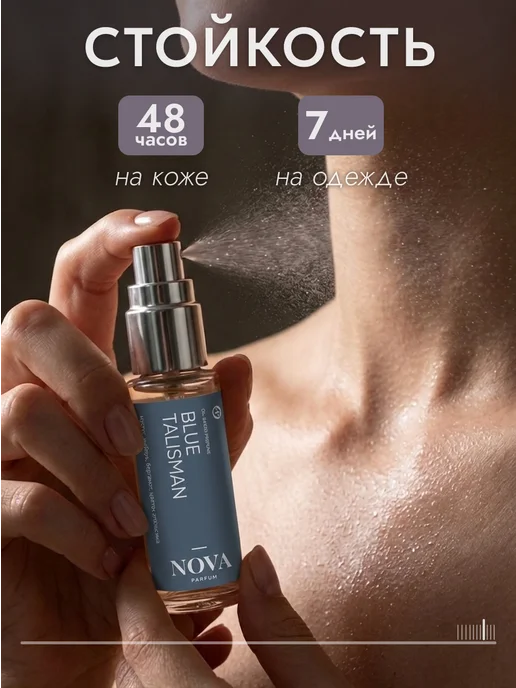 Nova Parfum Blue Talisman духи 12 мл, 12 мл, фото 8