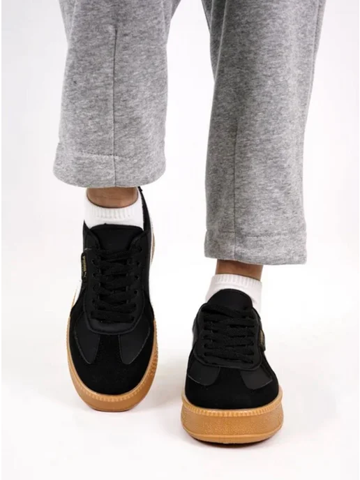 PUMA Кроссовки Дутые кеды, черный, фото 2
