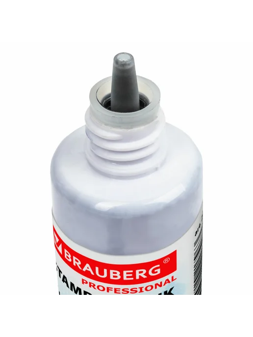 Brauberg Краска штемпельная PROFESSIONAL, clear stamp, черная, черный, фото 2