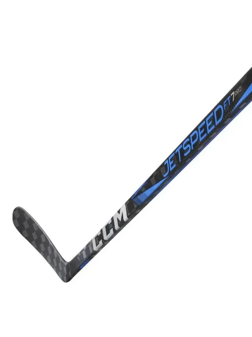 CCM Клюшка хоккейная Jetspeed FT7 Pro Jr. Лев. хват P29 F50, синий, фото 2