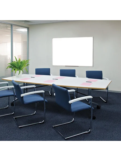 STAFF Доска магнитно-маркерная 45х60 см, рамка, 60x90 см, фото 5