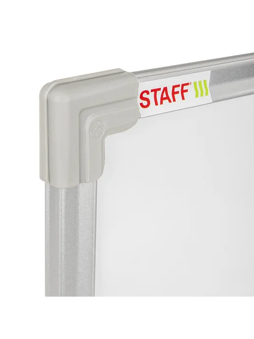 STAFF Доска магнитно-маркерная 45х60 см, металлическая рамка, 60x90 см, фото 3
